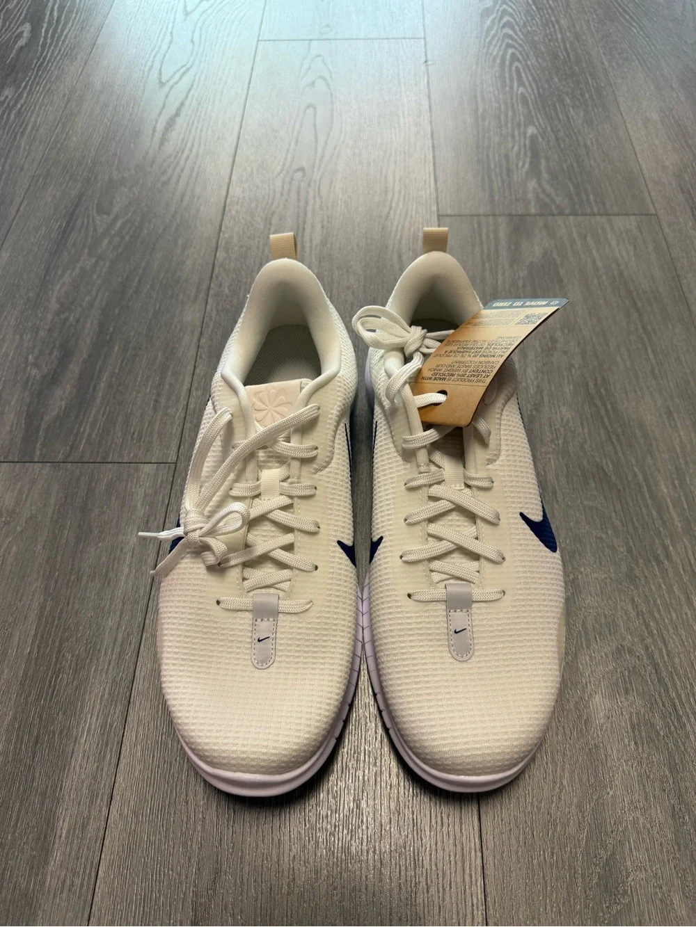 Men Nike Flex Experience Run 12 Sail/Deep Royal Blue DV0740-103